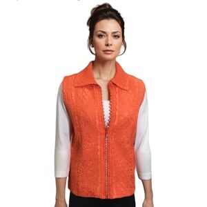 Orange Vest Women's PTP 20" Length 25"